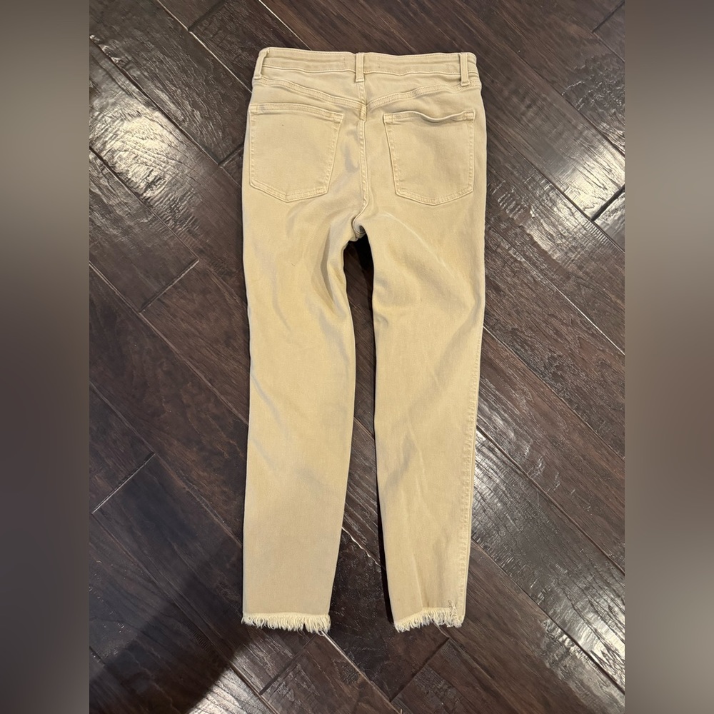 Free People raw hem high raise jegging Jeans - Picture 8 of 9
